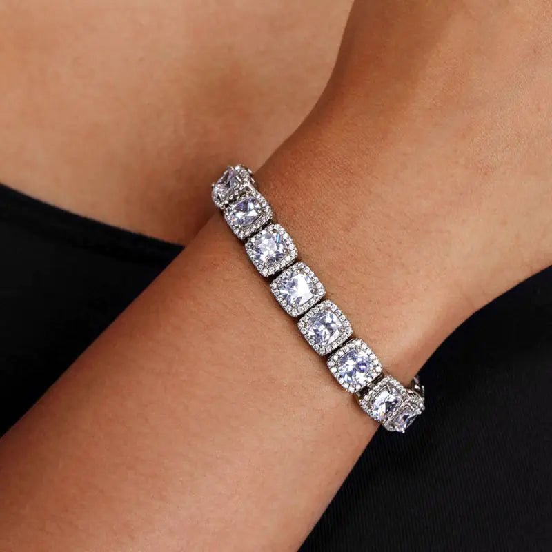 18K White Gold Bracelet - Azure jewelery18K White Gold BraceletMy StoreAzure jeweleryL1RSPOR7CF7 Inch18K White Gold Bracelet