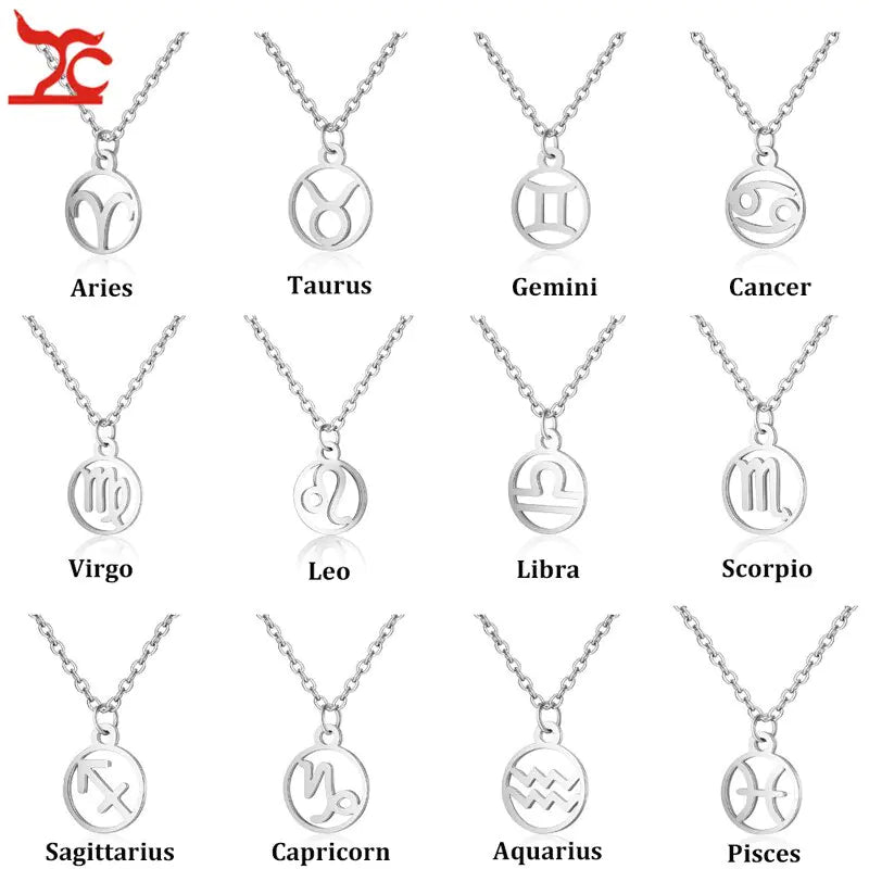 Astrology Necklace - Azure jeweleryAstrology NecklaceMy StoreAzure jewelery9LB4RPQSilverCancerAstrology Necklace