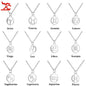 Astrology Necklace - Azure jeweleryAstrology NecklaceMy StoreAzure jewelery9LB4RPQSilverCancerAstrology Necklace