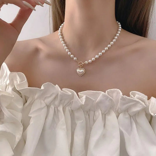 Pearl Necklace - Azure jeweleryPearl NecklaceMy StoreAzure jewelery677154_H2QJM4APearl White1 PiecePearl Necklace