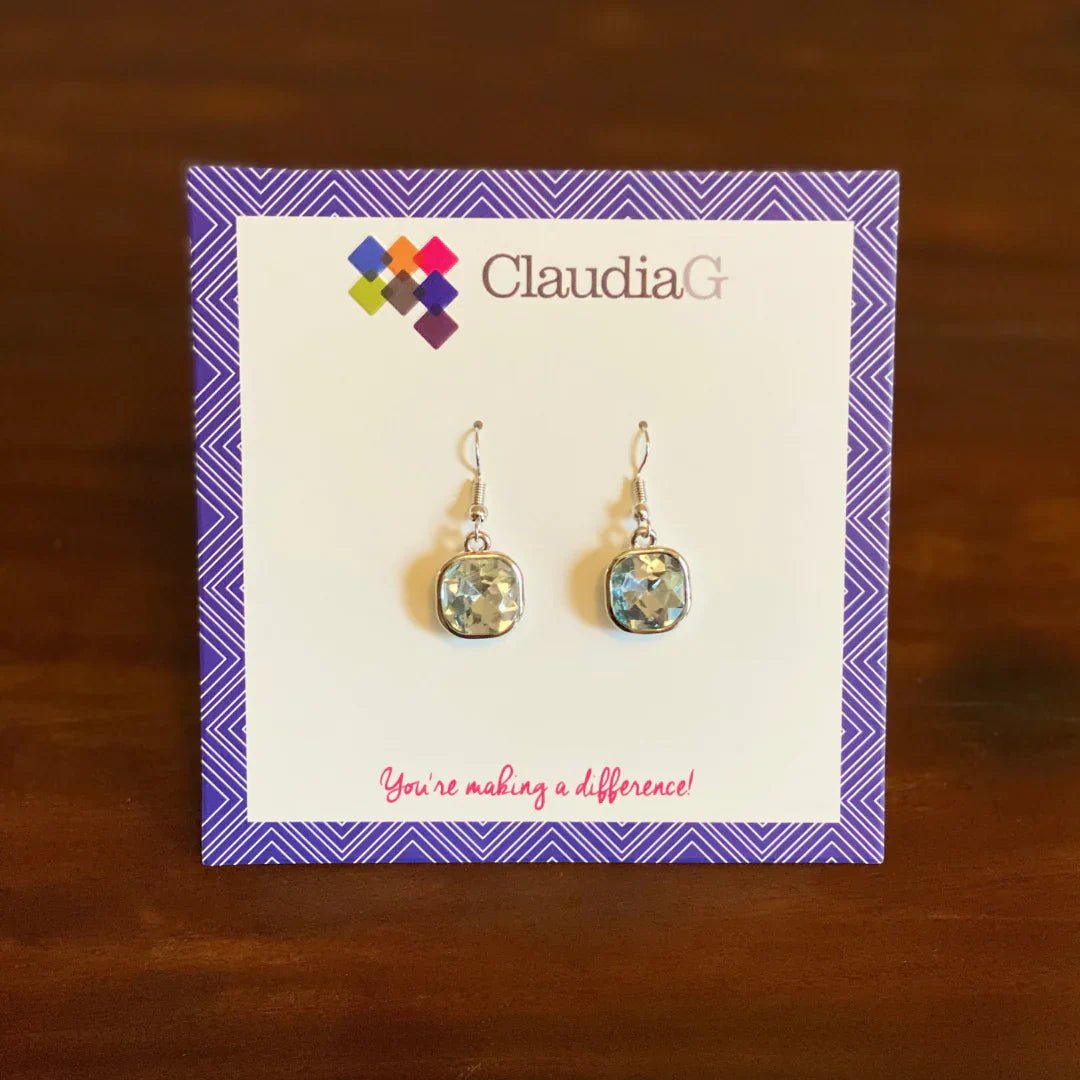 Cube Earrings - Azure jeweleryCube EarringsMy StoreAzure jeweleryE1012.1Silver/SerenityCube Earrings