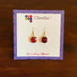 Cube Earrings - Azure jeweleryCube EarringsMy StoreAzure jeweleryE1012.3Gold/RedCube Earrings