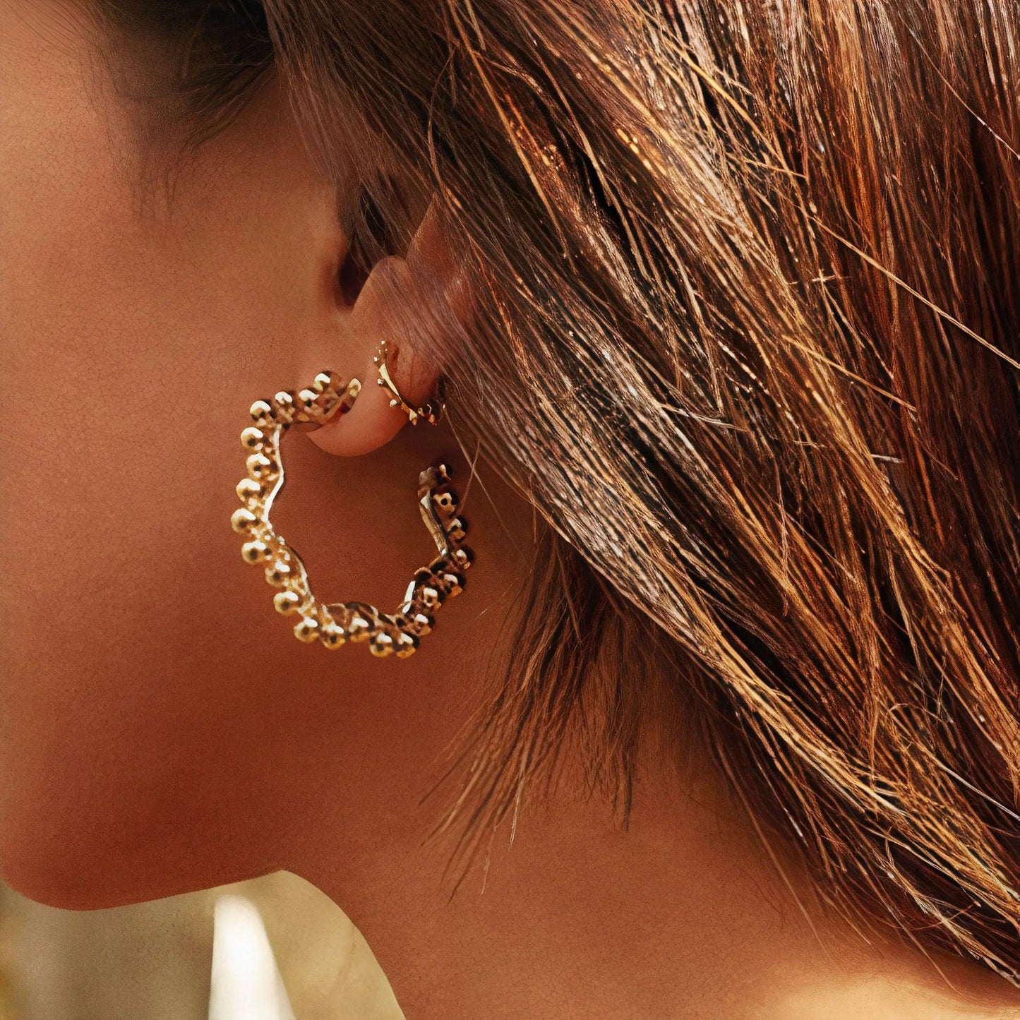 Bubbly Earrings - Azure jeweleryBubbly EarringsMy StoreAzure jeweleryE9125GoldBubbly Earrings