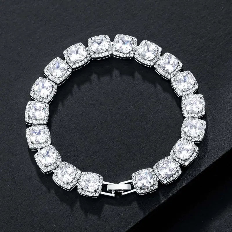 18K White Gold Bracelet - Azure jewelery18K White Gold BraceletMy StoreAzure jeweleryL1RSPOR7CF7 Inch18K White Gold Bracelet