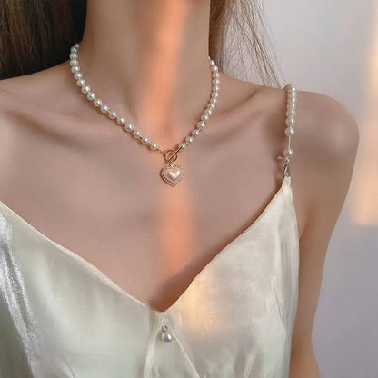 Pearl Necklace - Azure jeweleryPearl NecklaceMy StoreAzure jewelery677154_H2QJM4APearl White1 PiecePearl Necklace